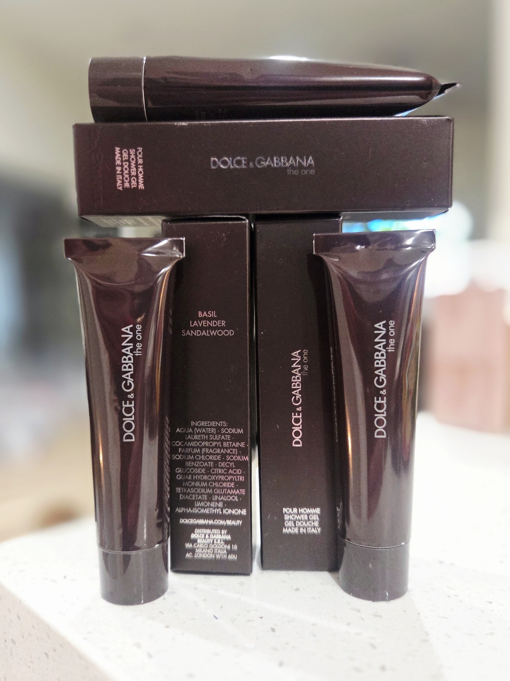 Dolce & Gabbana The One Mens Shower Gel X3